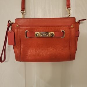 Coach Swagger Wristlet Crossbody Convertible Bag